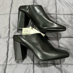 A New Day heeled mules